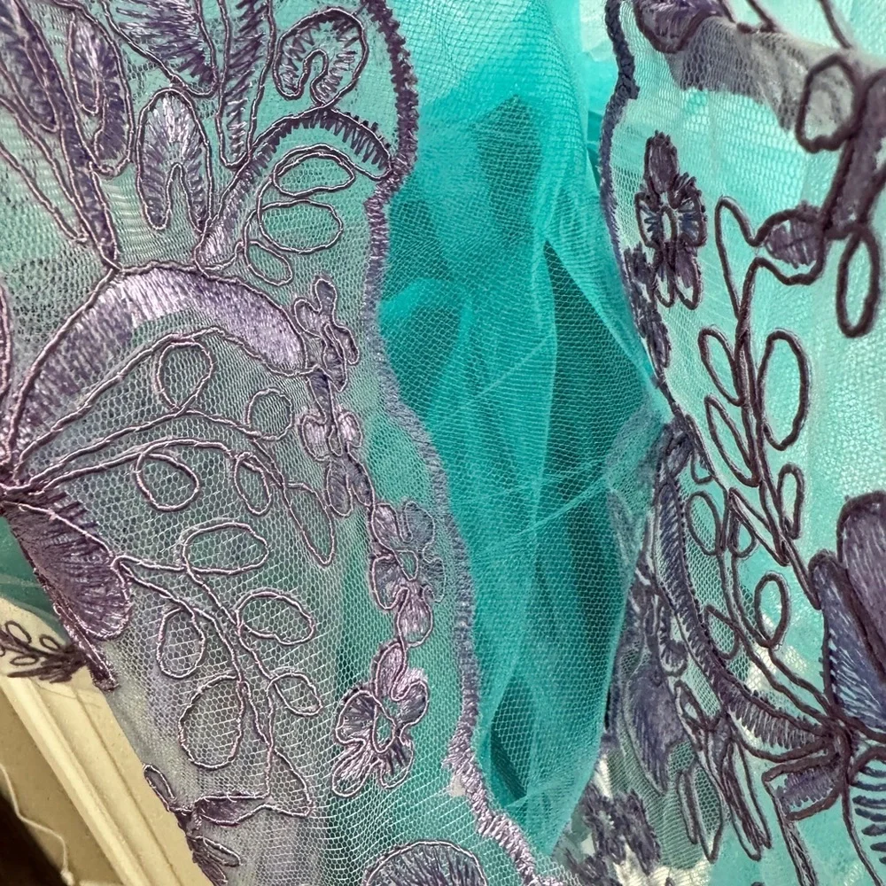 NWOT CUSTOM MADE Girls Size 6 Ariel Little Mermaid Inspire Costume Pretend Dress